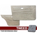 Rabbit Truck 1975-84, Door Panels, Front Only, 2pc. - Tweed